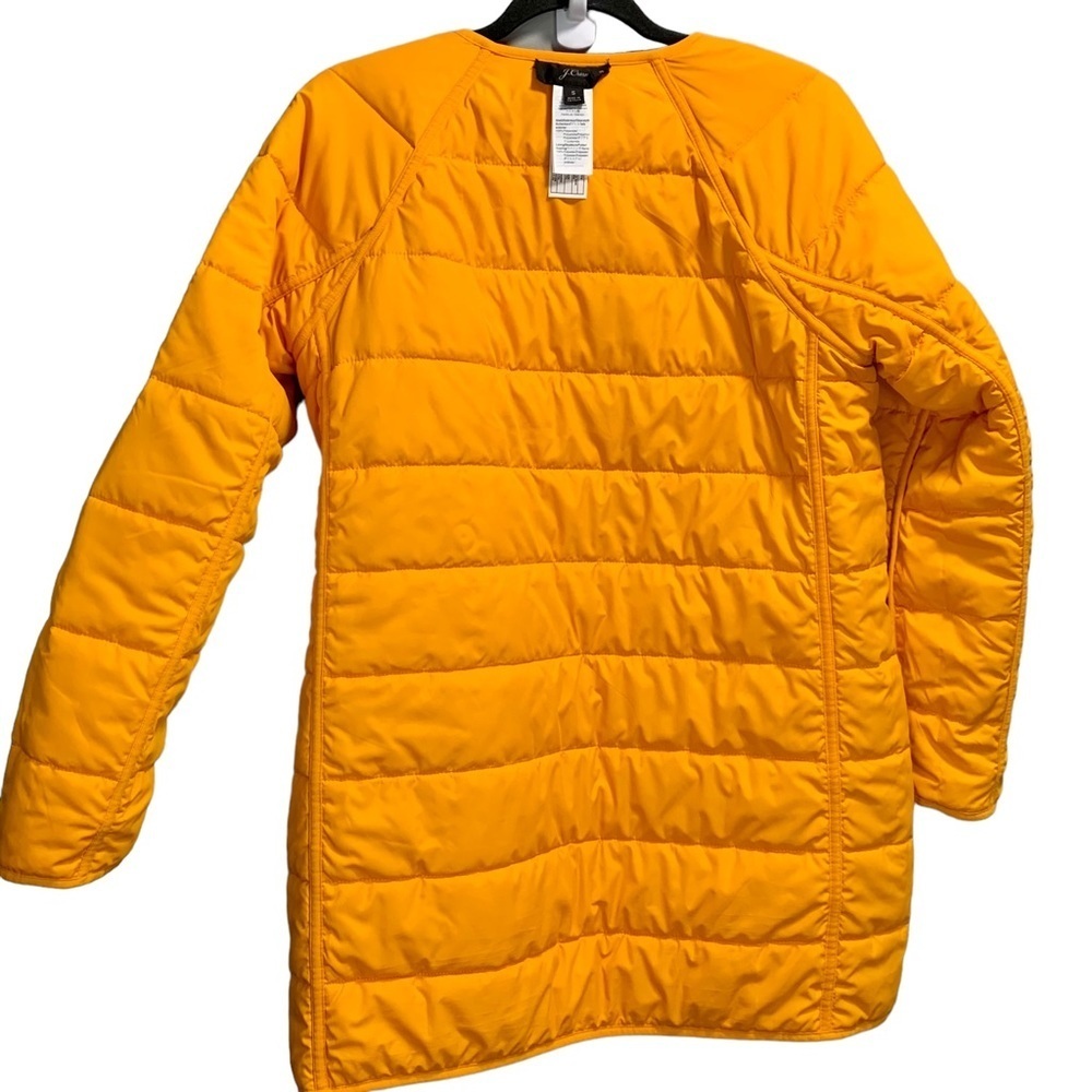 J.Crew Quilted Reversible Double Breasted Puffer Jacket - Picture 7 of 13